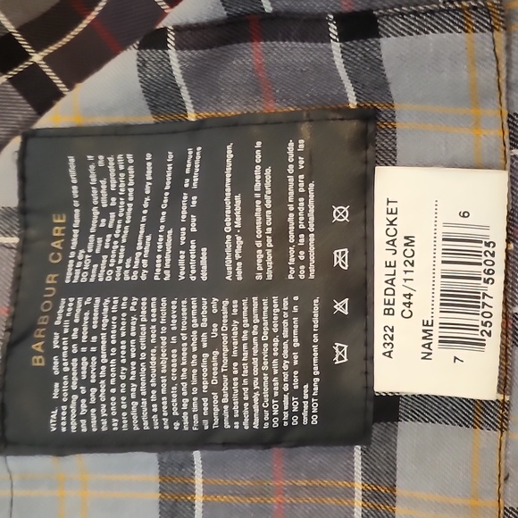 Barbour Dark Brown Jacket - Picture 12 of 15